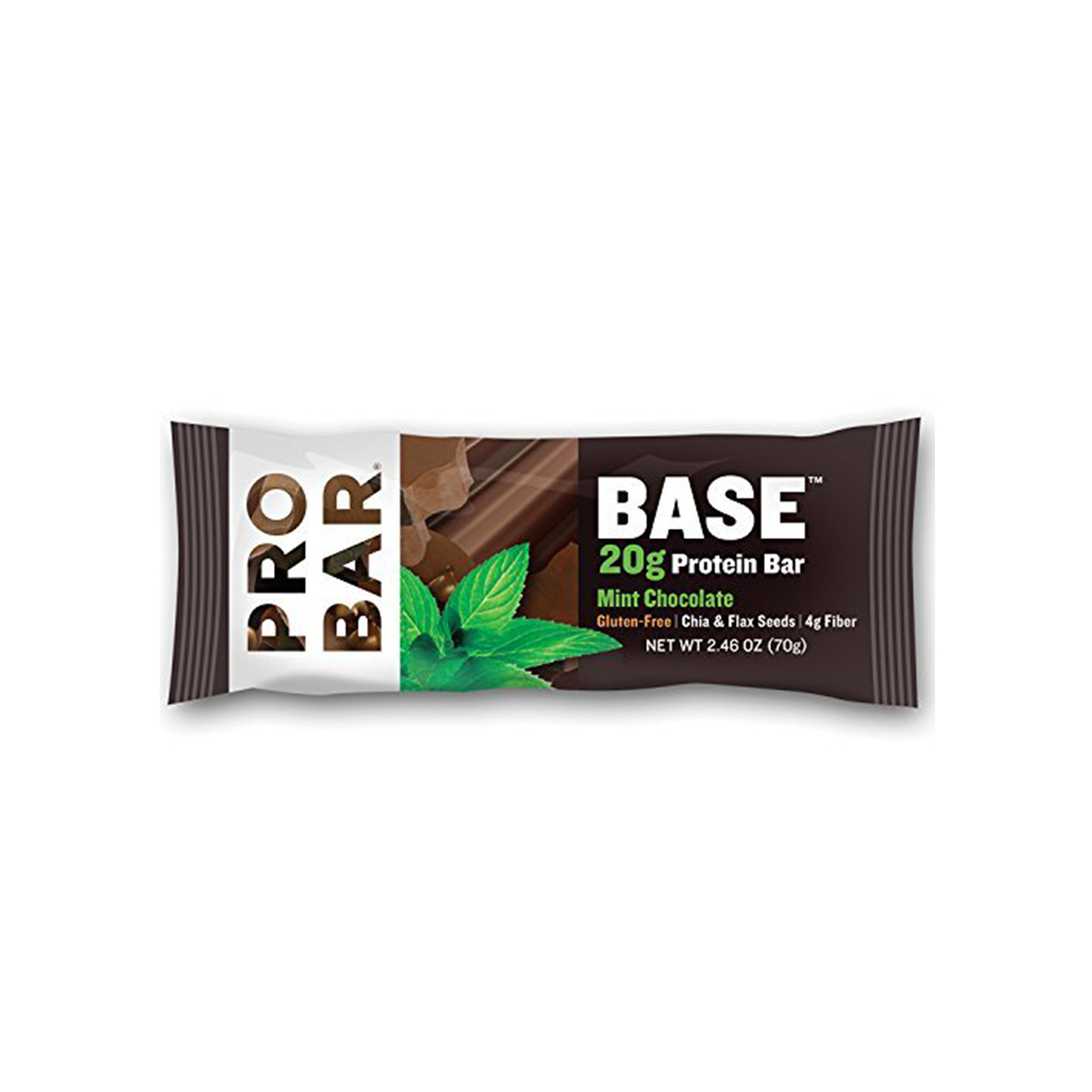 Probar Base 12 Packs Protein Bar Mint Chocolate 2.46oz - Carlo Pacific