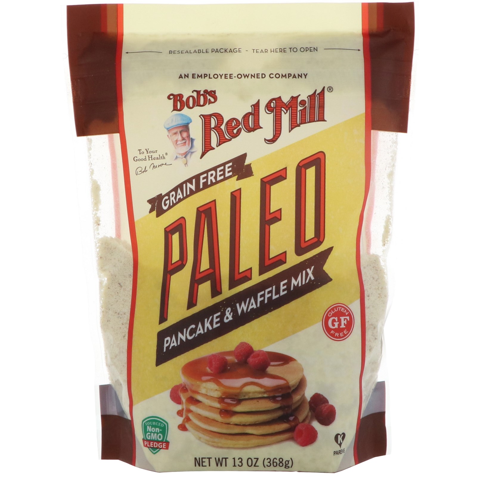 Bob's Red Mill 4 Packs Paleo Pancake and Waffle Mix 13oz ...