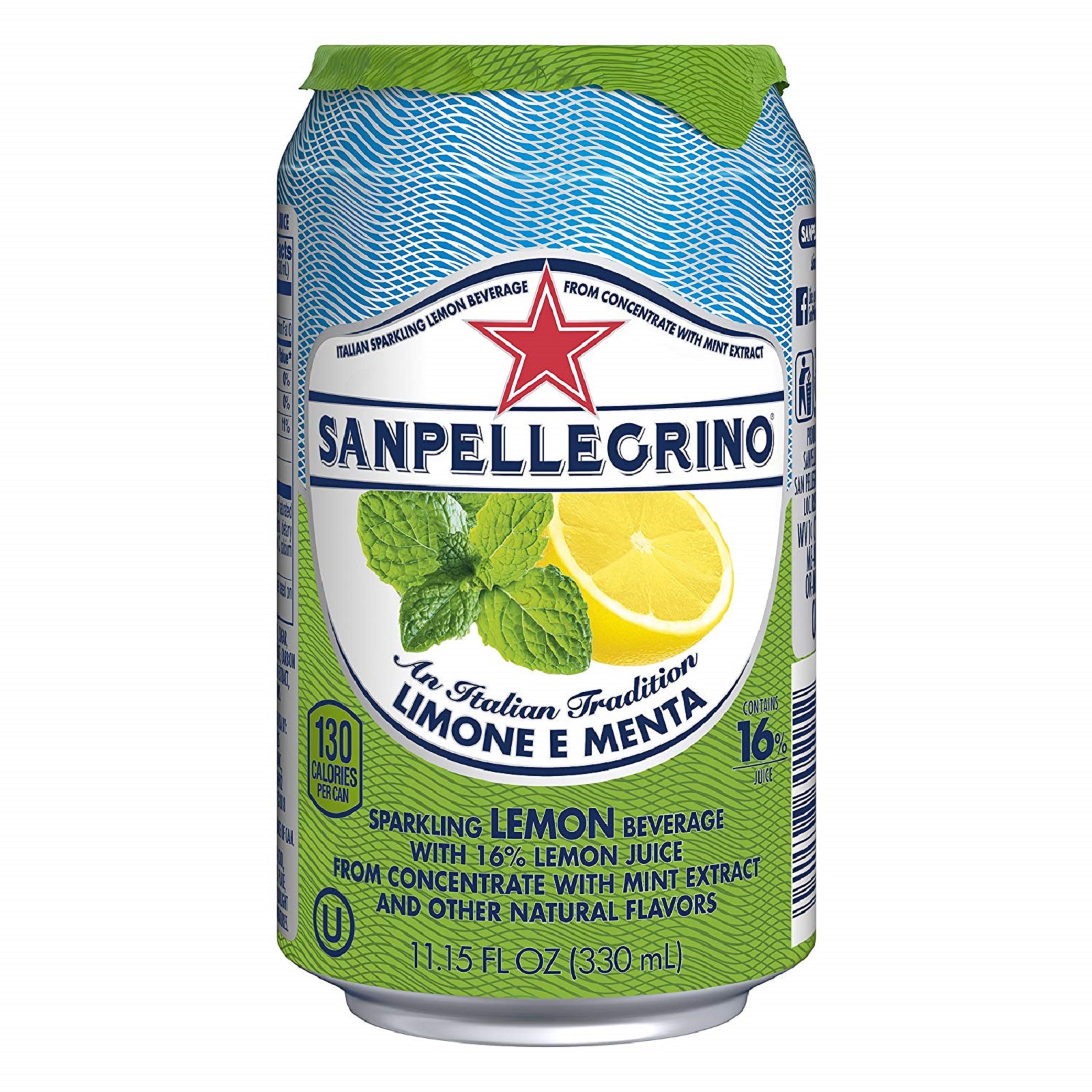 San Pellegrino 24 Packs Sparkling Beverages Limone E Menta ...