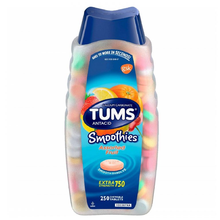 Tums Ultra Strength 1000mg Chewable Tablets Assorted Berries 265 Tablets Carlo Pacific