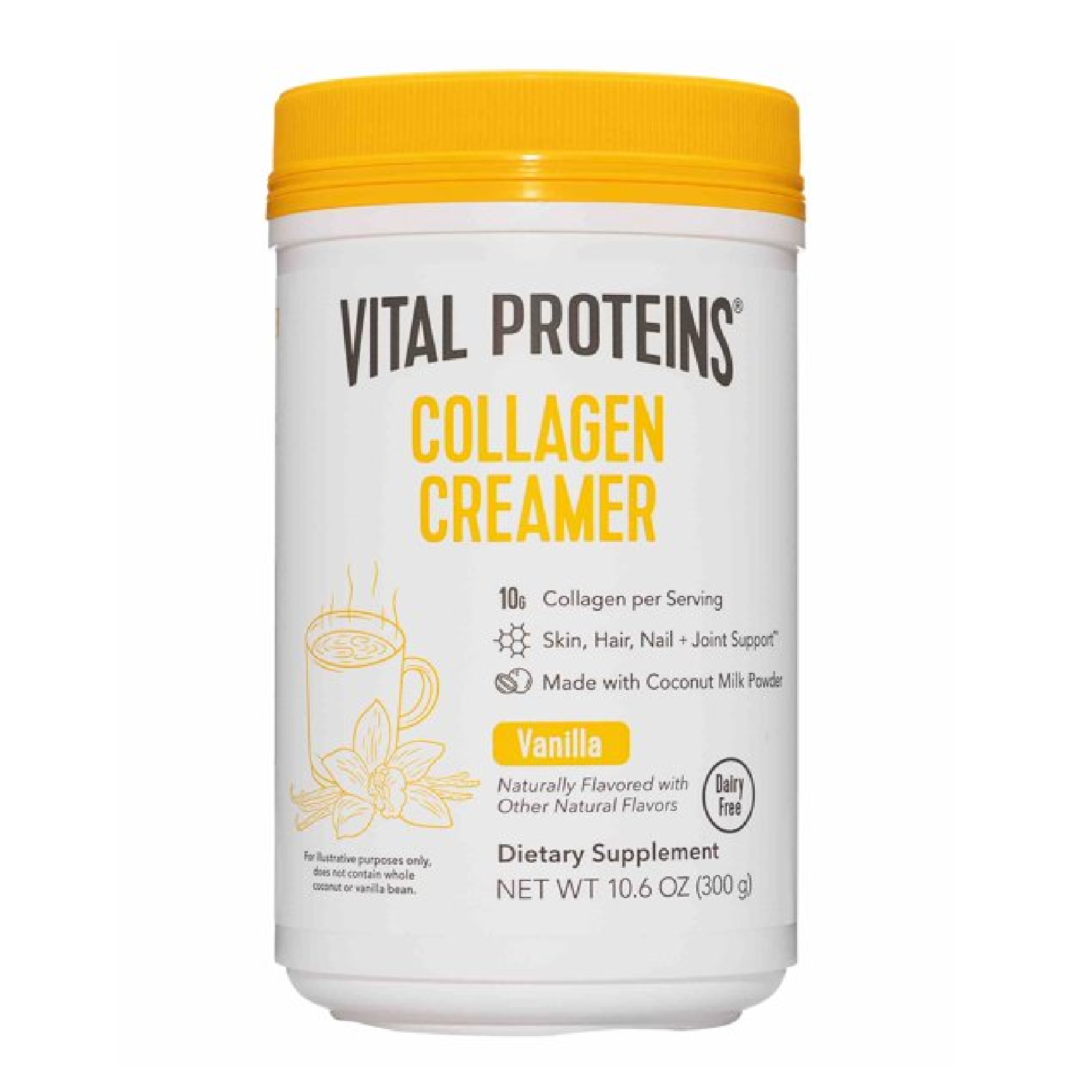 Vital Proteins Collagen Creamer Vanilla 10.6oz - Carlo Pacific