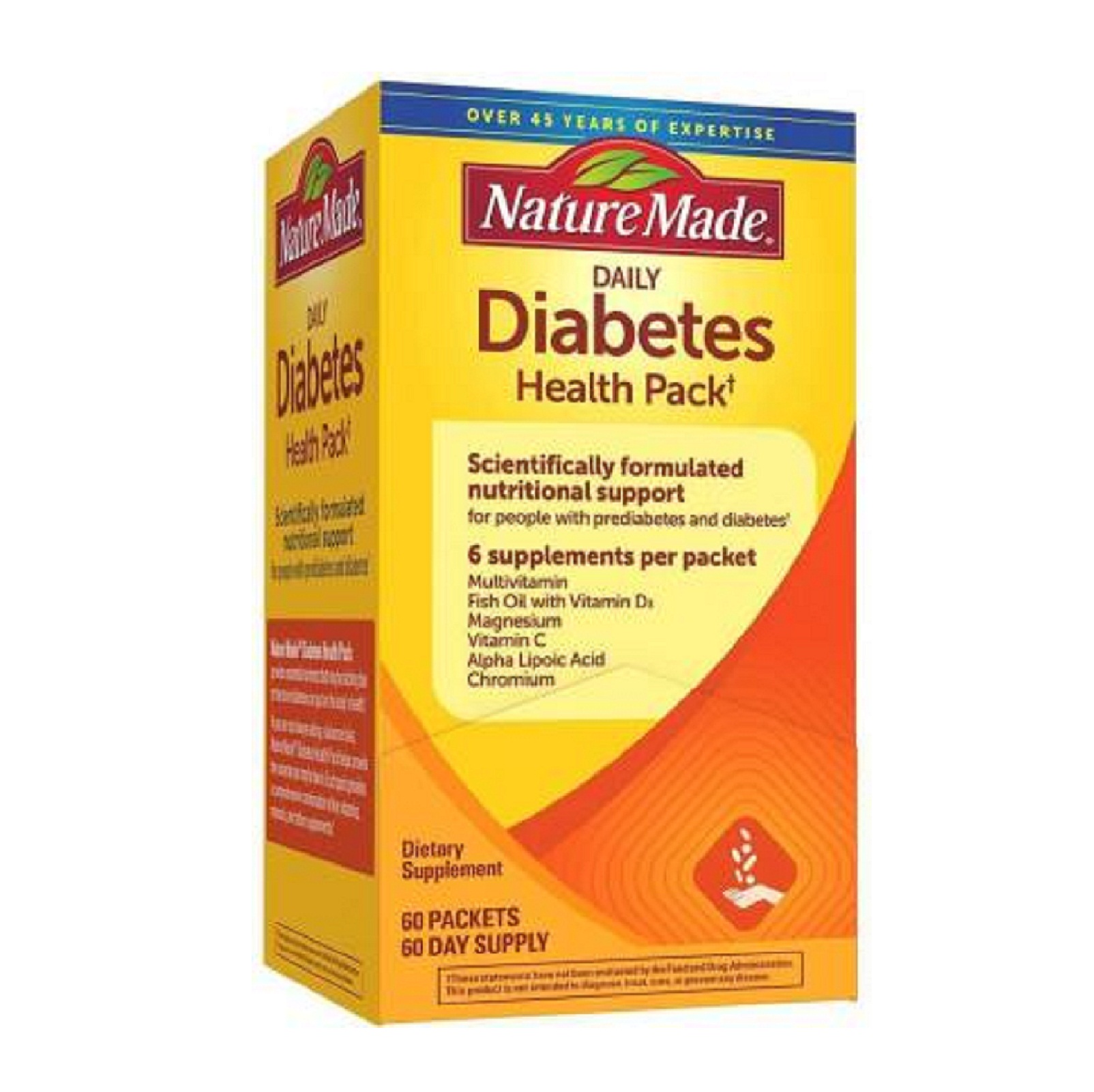 Nature Made Diabetes Health Pack 60 Packets Carlo Pacific