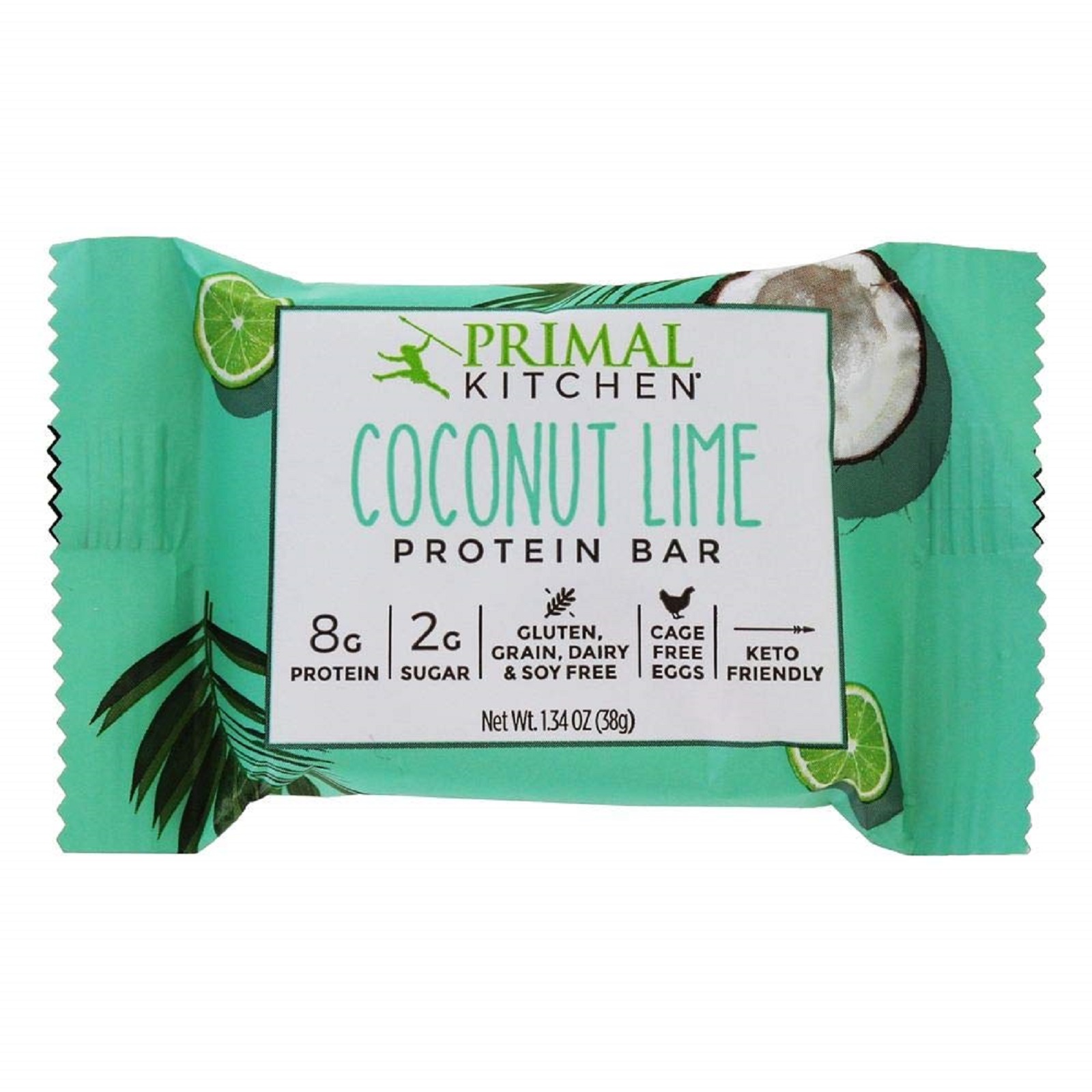 Primal Kitchen 12 Packs Protein Bars Coconut Lime 1.34oz ...