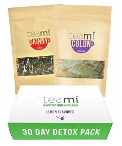 Everything you need to succeed on your detox journey! Cleanse, reset and refresh your body in just two simple steps with Teami 30 Day Detox Lemon.