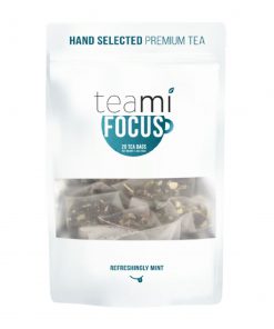 Teami Focus Tea Blend is super smooth and peppermint-y, with a hint of stevia sweetness for the perfect cup of focusing magic! Grab yours now!