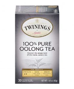 Pure Oolong tea is golden in color with a warm, toasty tasteTwinings Oolong tea is golden in colour with a warm, toasty taste.Enjoy great deals & lowest prices at carlopacific.com