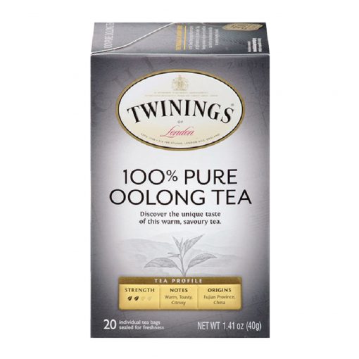 Pure Oolong tea is golden in color with a warm, toasty tasteTwinings Oolong tea is golden in colour with a warm, toasty taste.Enjoy great deals & lowest prices at carlopacific.com
