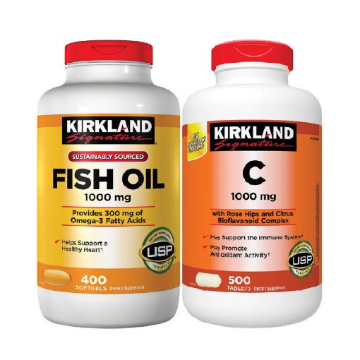 Kirkland Signature Vitamin C Fish Oil Carlo Pacific