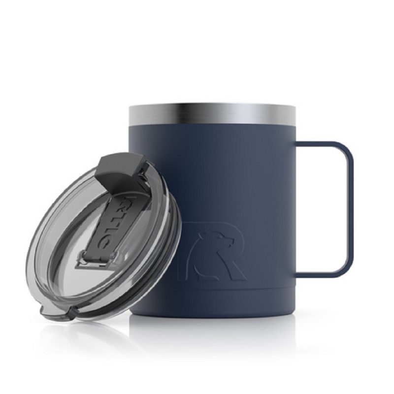 Buy RTIC Coffee Mug Navy, a stainless steel mug for home, office, and camping that fits under all coffee makers. Ships to the Philippines.