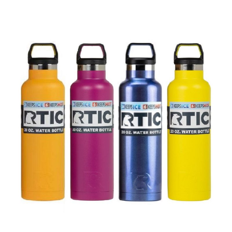 Buy RTIC 20oz Water Bottle in 4 unique colors, designed to keep beverages cold for 24 hours and hot for 6 hours. Ship to the Philippines.