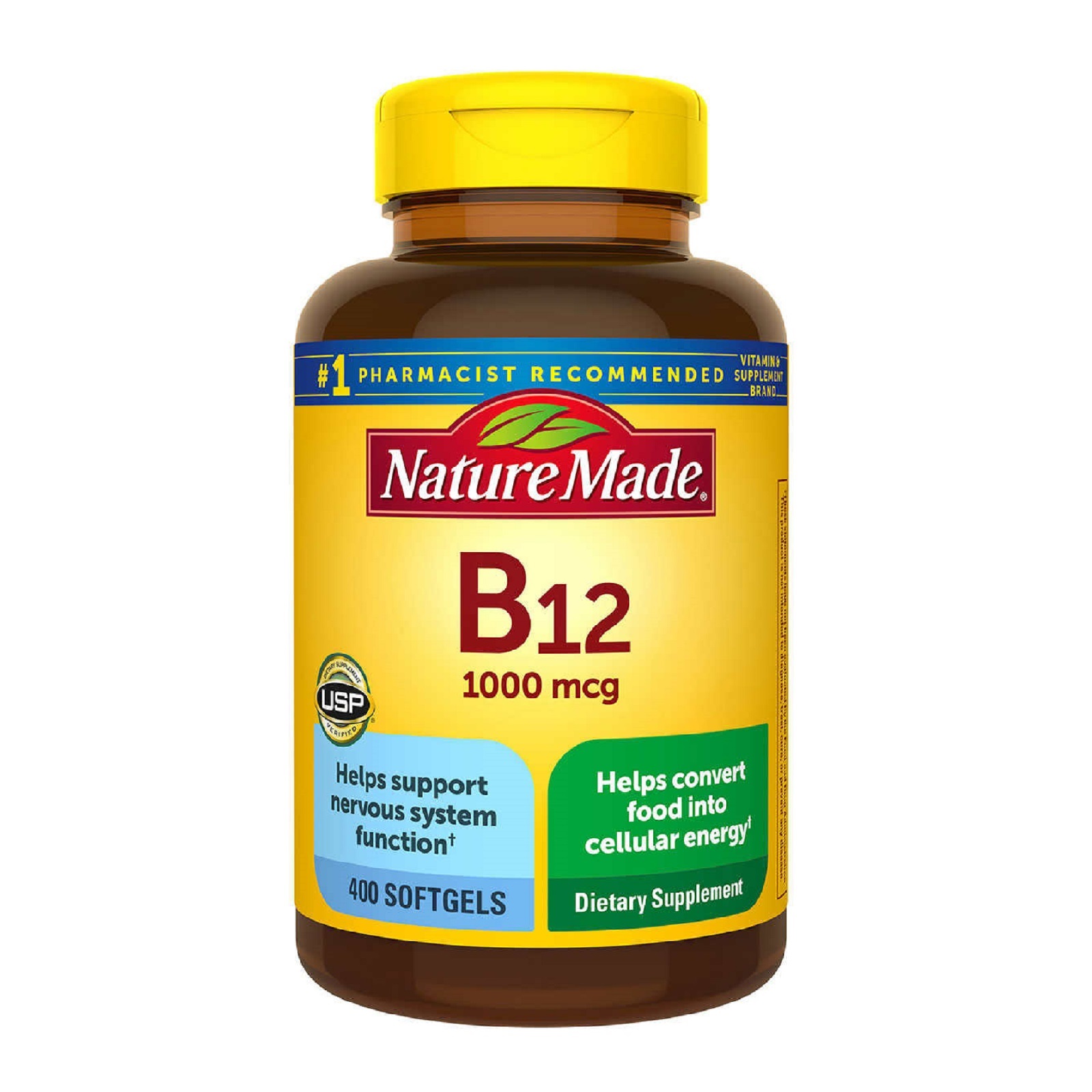 Nature Made Vitamin B12 1000 Mcg 400 Softgels Carlo Pacific