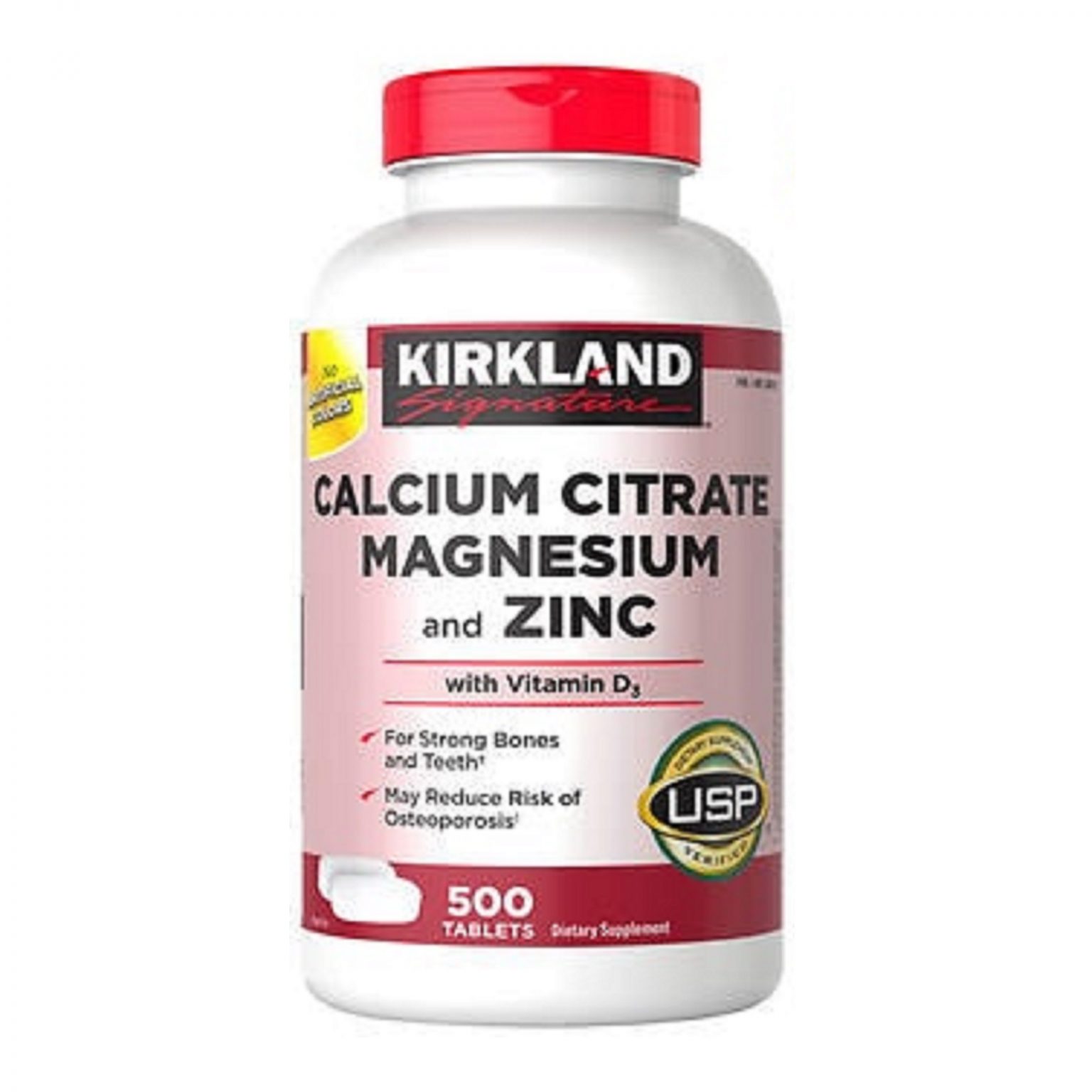 Kirkland Signature Calcium Citrate Magnesium And Zinc Tablets Carlo Pacific