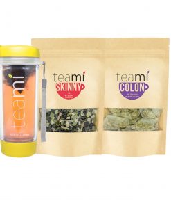 The Teami Detox Pack has everything you need to succeed on your wellness journey! Comes with a 20oz tumbler for your everyday tea!