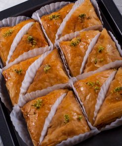Looking for the best baklava in Manila? Experience and taste layers of crispy fillo pastry filled with walnuts and soaked with honey syrup!