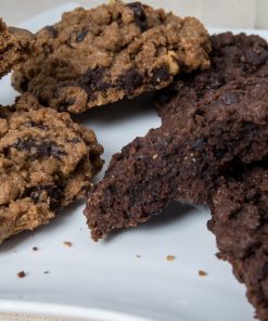 Looking for the best salted double chocolate cookies to try? This crispy outside, chewy inside cookies with chunks of chocolate is surely a chocoholic's dream!