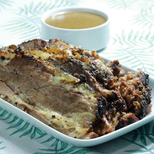 Make this cooked to perfection Slow Roasted Beef Belly a part of your loves ones' Sunday feast, delivery anywhere in Metro Manila through Carlo Pacific.