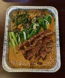 Order crispy bagnet kare kare party tray and pay online via CarloPacific.com. Small: good for 6-8pax; Medium - good for 12-15 pax