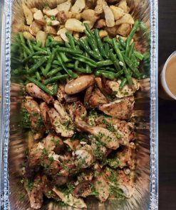 Order herb roasted chicken party tray and pay online via CarloPacific.com. Small: good for 6-8pax; Medium - good for 12-15 pax