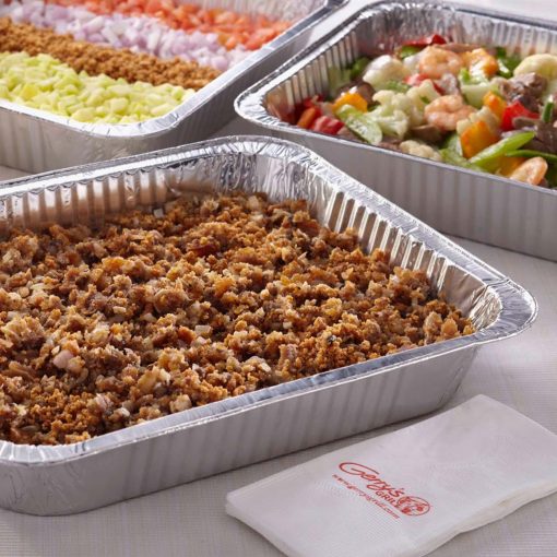 Order Pork Sisig party tray by Gerry's Grill for delivery in Metro Manila and pay online via CarloPacific.com. Good for 8 pax.