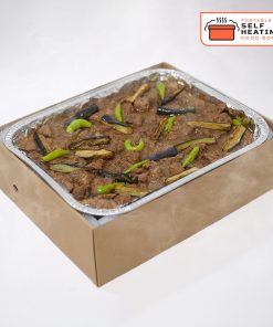 Send Pork Binagoongan Hotbox in a personalized, self-heating box to keep your food hot and fresh. Delivery in Metro Manila via CarloPacific.com.